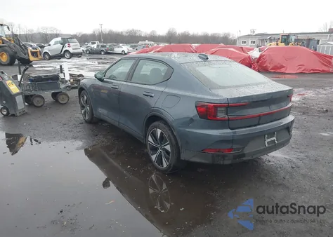 2024 Polestar 2 Long Range Dual Motor/Long Range Dual Motor Plus z USA, uszkodzony, nr VIN YSMFD3KA6RL217249